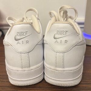 Nike Kids White Cream Sneakers